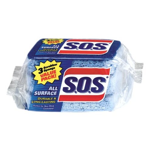 SOS Scrubbing Sponge