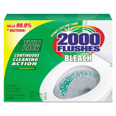 2000 Flushes Bleach Antibacterial Automatic Bowl Cleaner